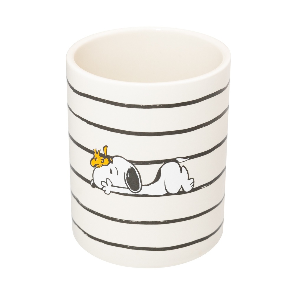 Grupo Erik Snoopy - Lazy Days Ceramic Pen Holder Pen pot - Multicolours
